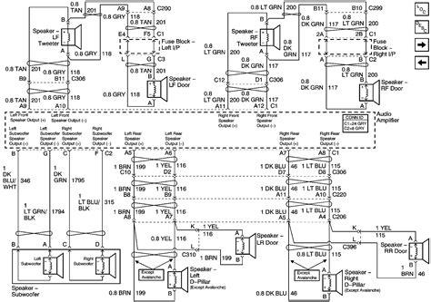2007 avalanche stereo wiring diagram 